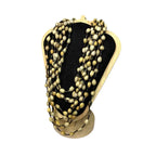 Vintage Layered 8 Strand Seed Bead Necklace Tribal Boho Natural Statement