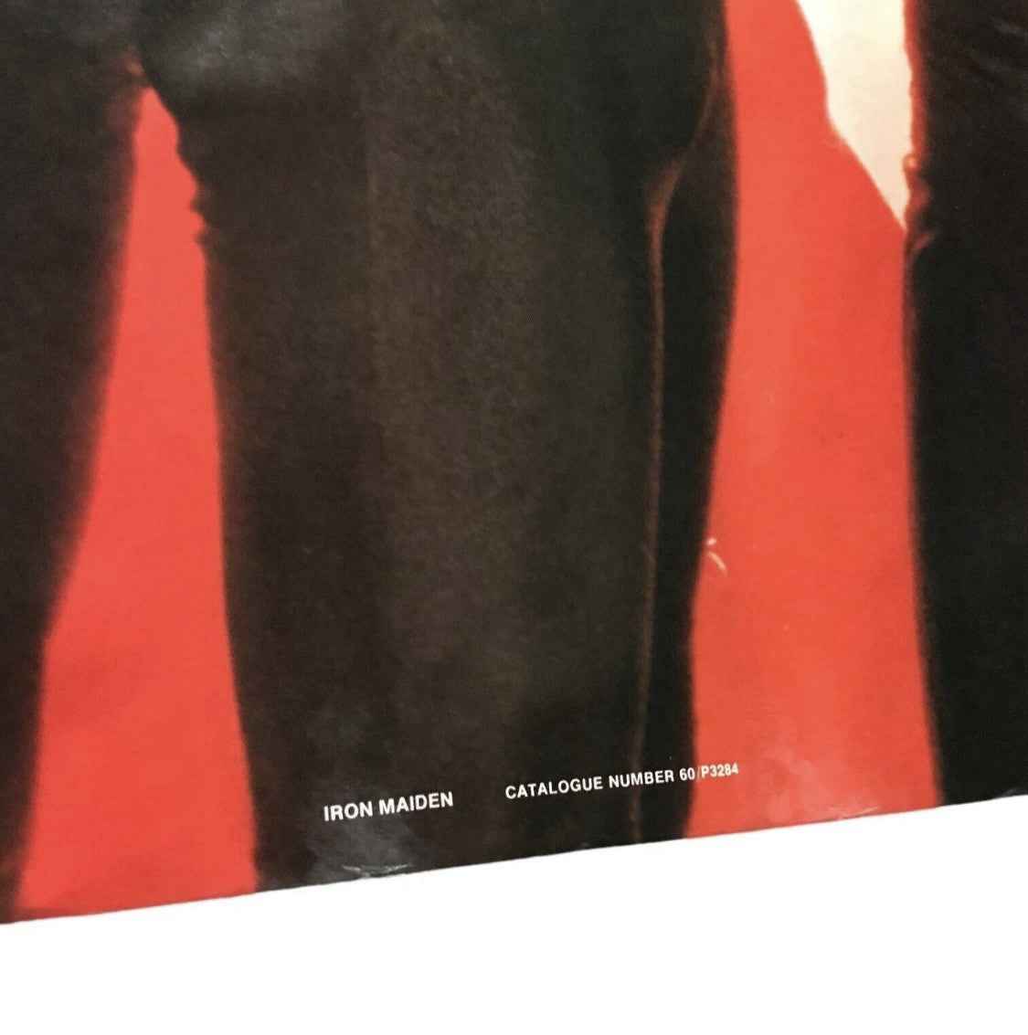 Iron Maiden Vintage Poster - Rare 1980 Band Poster by Pace Minerva No. 60