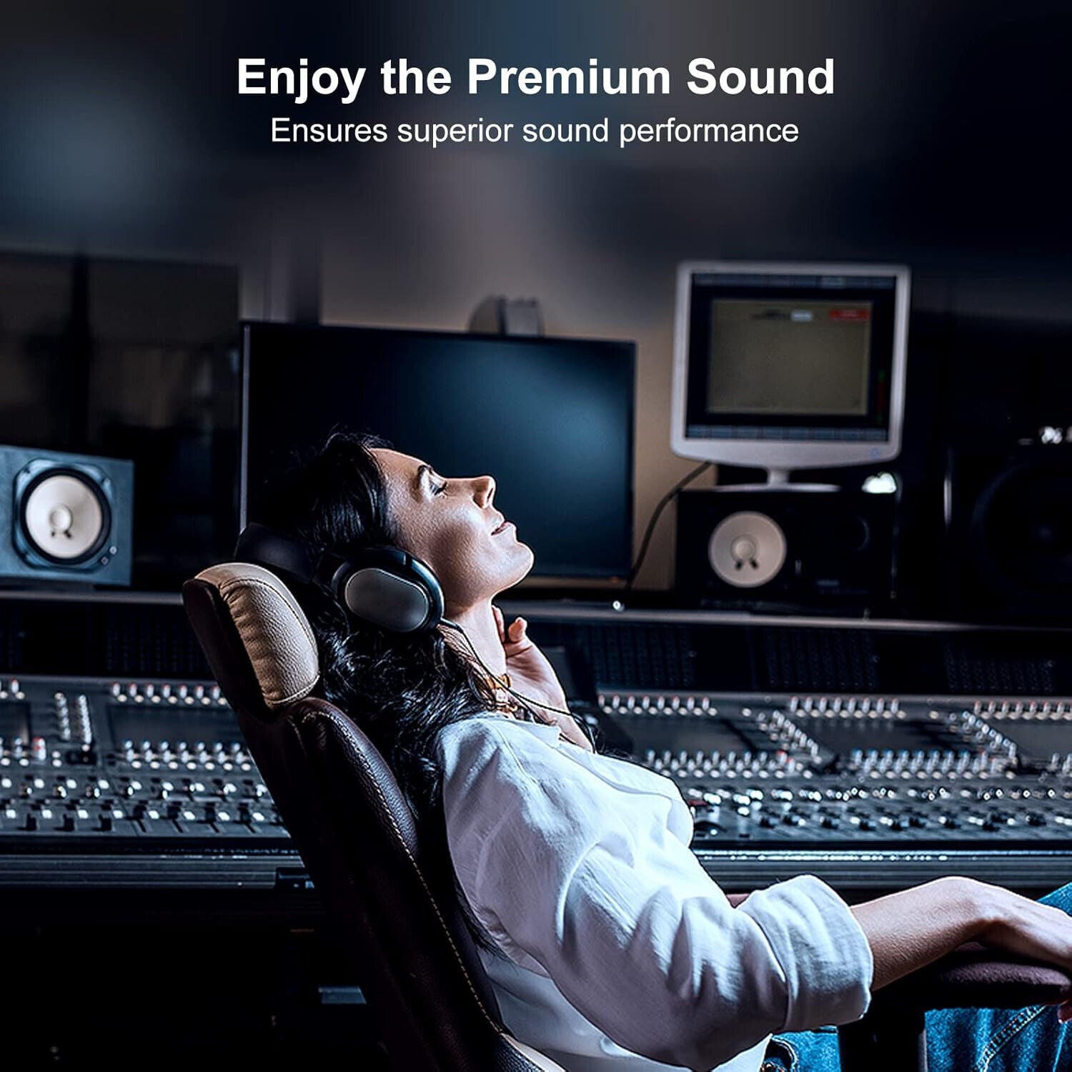 10m Pro Guitar Cable Straight Stereo Audio Amp Lead 1/4" 6.35mm - Braided Tweed Cables, Leads & Connectors by TheVoyageBird