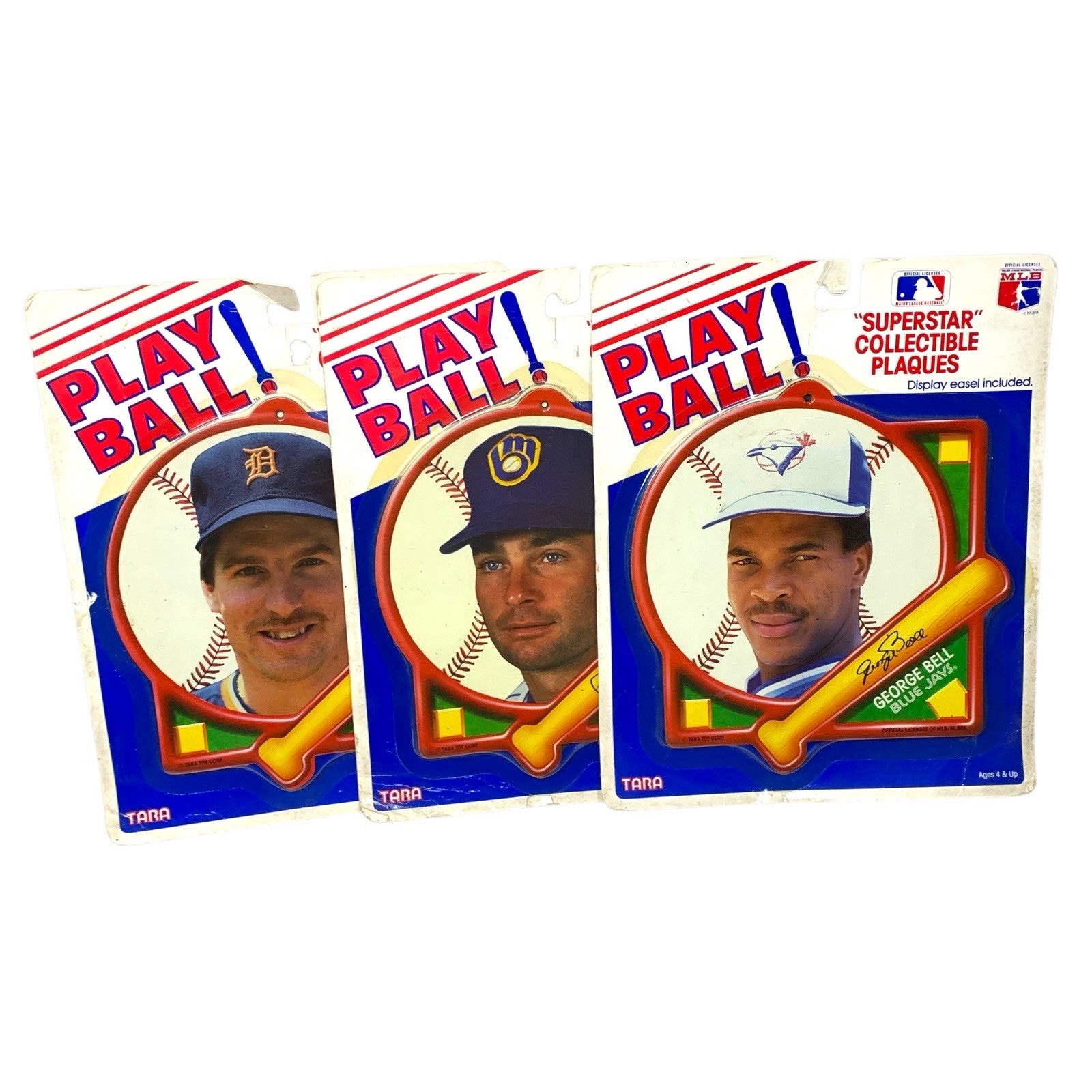 11x Play Ball Superstar Plaques Sealed Paul Molitor George Bell Jack Morris MLB Other Baseball Memorabilia by TheVoyageBird