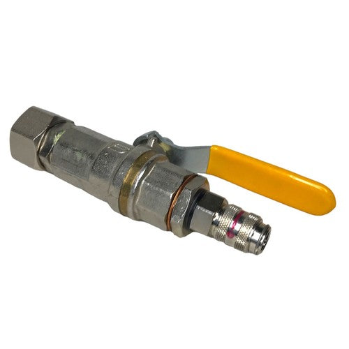 Pneumatic Air Ball Valve with Quick Coupler 1/2" BSP DN15 Norgren Shut-Off Tap