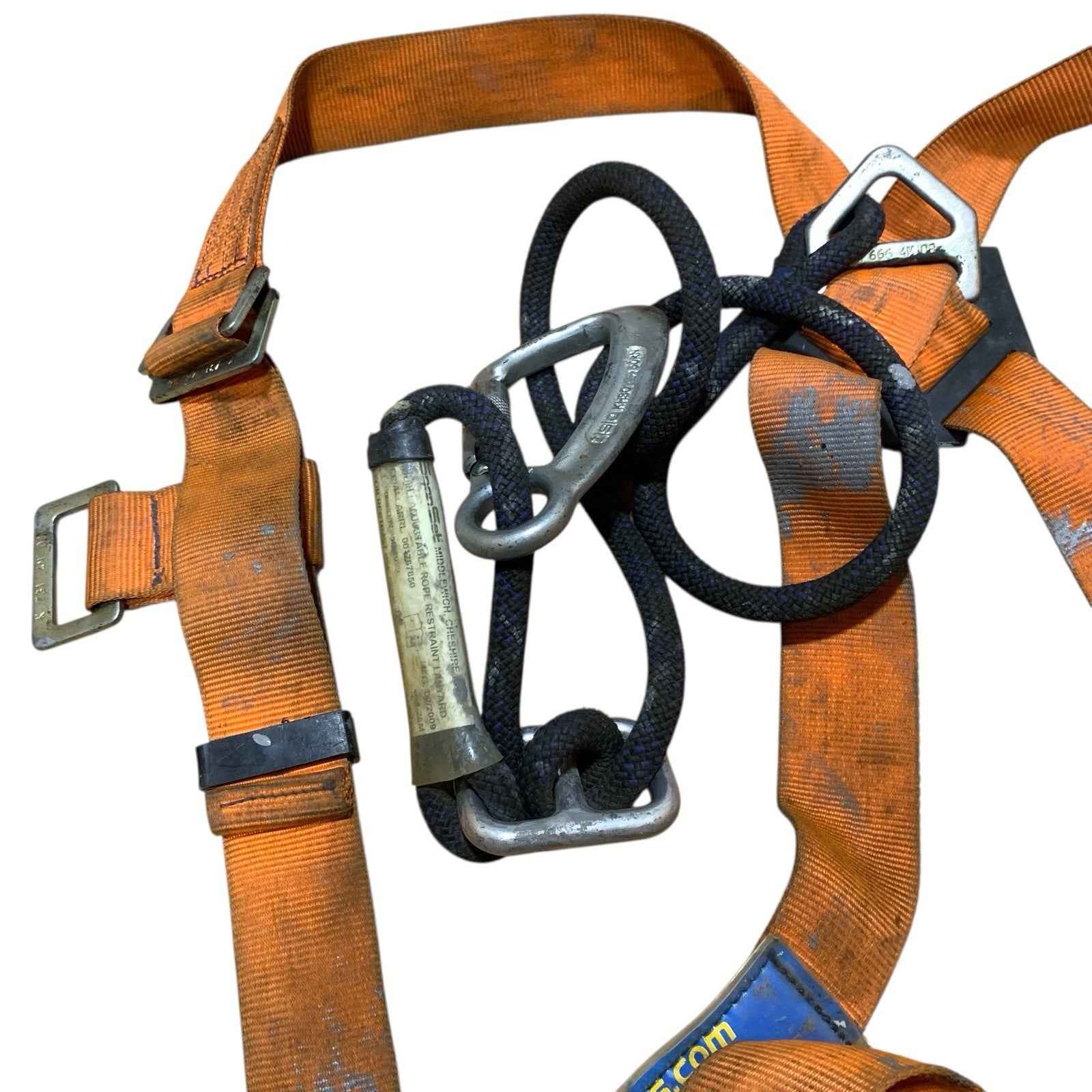 SpanSet Spectre Full Body Harness Scaffolder Adjustable Rope Restraint Lanyard