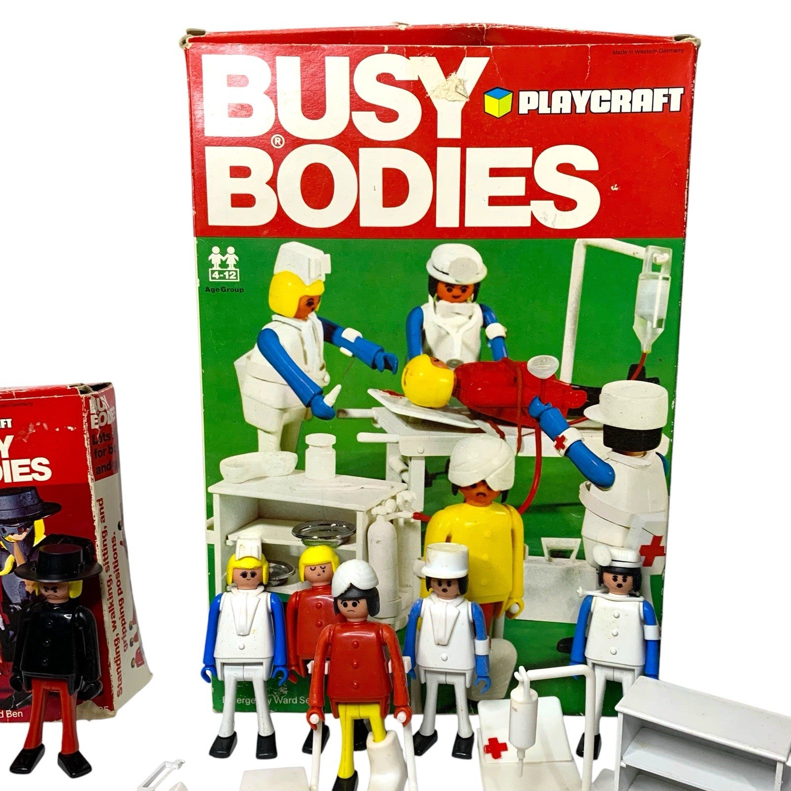 1970s Mettoy Busy Bodies Emergency Ward L5680 & Big Bad Ben Sets Boxed - Rare Other Vintage & Classic Toys by TheVoyageBird