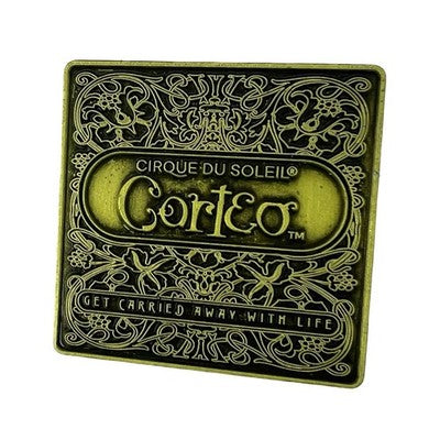 Cirque du Soleil Corteo Pin Badge Get Carried Away With Life Souvenir Promo Pin