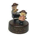 Vintage TOA Humming Farm Music Box Moving Spinning Doll Piano Japan 989-390