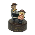 Vintage TOA Humming Farm Music Box Moving Spinning Doll Piano Japan 989-390