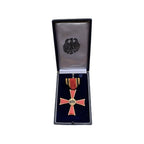 Vintage German Federal Cross of Merit Bundesverdienstkreuz am Bande in Case