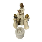 4x Willow Tree Susan Lordi Figurines Job Lot Mother Son Angels DEMDACO