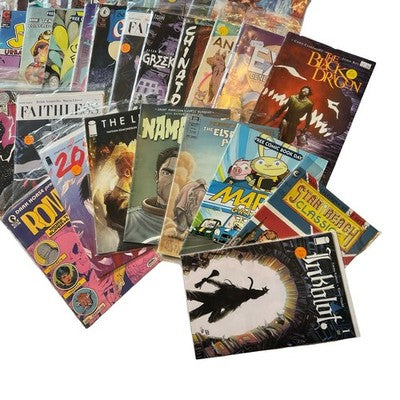 47x Mixed Indie Comics Bundle Alternative Fantasy Horror Sci-Fi Graphic Novel Lo