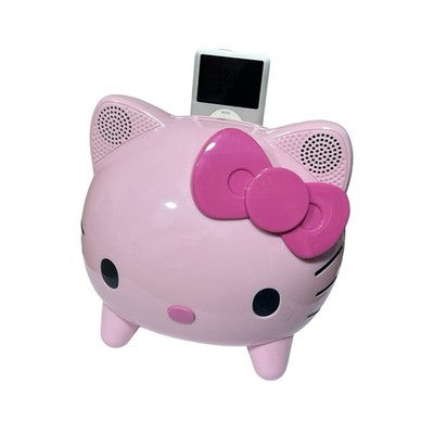 Hello Kitty KT1 iPod Dock Speaker Boxed Remote Manual 30-Pin F3 Sanrio