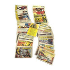 1965 A&BC Battle WWII Trading Cards 63/73 Near Complete Set UK Gum