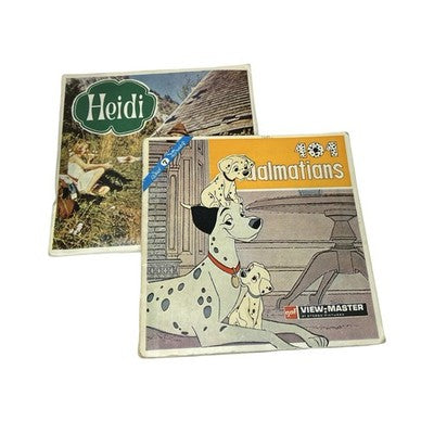 Vintage GAF View-Master Viewer with 101 Dalmatians & Heidi Reels Sawyer’s