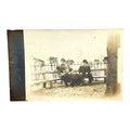 1908 French RPPC Soldier Little Person Gentleman Military Real Photo Postcard