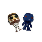 Marvel & Fortnite Figure Bundle Iron Man Hulk Deadpool Samurai Stealth Blue Lot