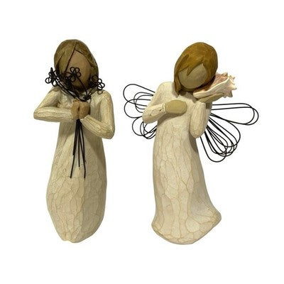 4x Willow Tree Susan Lordi Figurines Job Lot Mother Son Angels DEMDACO