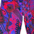 Gianni Versace Jeans Couture Baroque Print Denim Shorts W29 Knee Length Vintage
