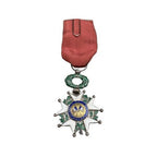French Legion of Honour Knight Cross Third Republic 1870 Silver Enamel Medal