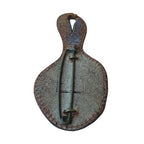 French 5th Infantry Regiment Badge - 5e RI Navarre Sans Peur Insignia on Leather