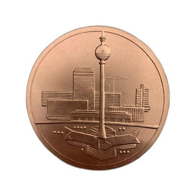 Vintage GDR 1969 Commemorative Medallion 20th Anniversary East Germany Berlin