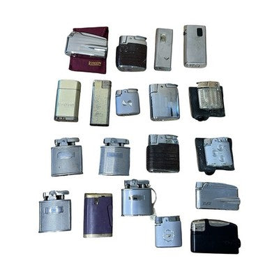 19x Vintage Ronson Lighters Job Lot Bundle Mixed Models