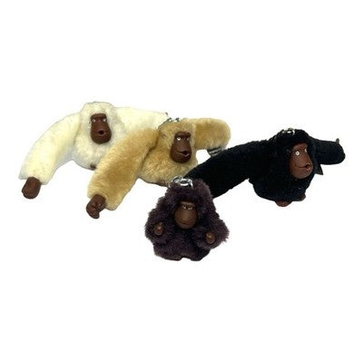 4x Genuine Kipling Monkey Keyrings Bag Charms Davina Karina Quinn Nel Bundle — view 1