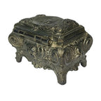 Vintage Kölner Dom Cologne Cathedral Metal Trinket Jewellery Box Germany - back view