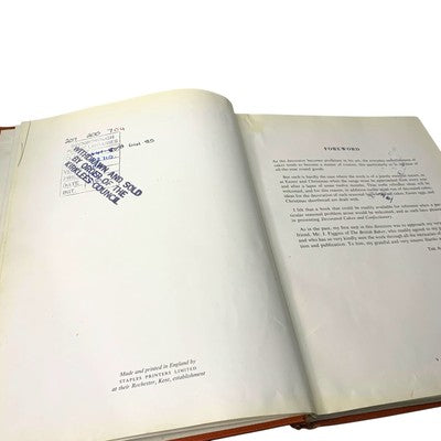 Decorated Cakes & Confectionery Nirvana 1954 First Edition Vintage Baking Book — view 5