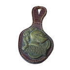 French 5th Infantry Regiment Badge - 5e RI Navarre Sans Peur Insignia on Leather