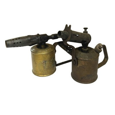 2x Vintage Blowlamps Sievert Diamond Brand Paraffin Blow Torches Untested — view 1