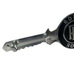 Rolls Royce Car Badge Emblem Novelty Key Shaped Wall Mount Coat Hook - back view