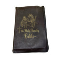 Vintage Holy Family Catholic Bible Illustrated Gilt Edge Indexed Presented 1965