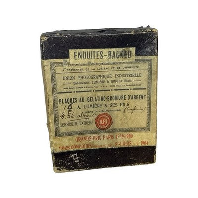 Antique Lumiere Jougla Glass Photographic Plates Negatives c1910s-20s — view 2