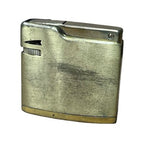 Vintage Merlin Japan Gas Lighter Gold Tone Automatic Pocket Lighter Untested