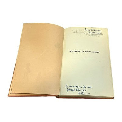 The House at Pooh Corner – A.A. Milne – First Edition 1928 – Methuen – Inscribed