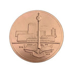 Vintage GDR 1969 Commemorative Medallion 20th Anniversary East Germany Berlin