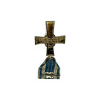 German Bavarian Fire Service Merit Cross 1955 Feuerlöschwesen Medal Gilt Pin