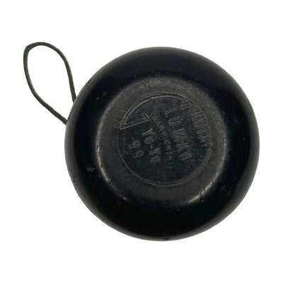 Vintage Lumar Championship Yo-Yo 99 Black Wooden Yo-Yo Made in England