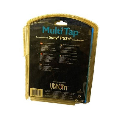 Venom MultiTap Adapter Sony PlayStation 2 PS2 Multiplayer Sealed New Old Stock