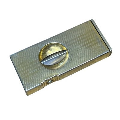 Vintage Donatus Solingen Pocket Cigar Cutter Engine Turned West Germany