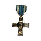 German Bavarian Fire Service Merit Cross 1955 Feuerlöschwesen Medal Gilt Pin
