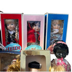 32x Vintage Doll Job Lot Porcelain Costume Souvenir Boxed Dolls