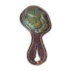 French 5th Infantry Regiment Badge - 5e RI Navarre Sans Peur Insignia on Leather