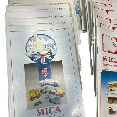 Matchbox International Collectors Association Magazines Vol 1–6 Job Lot MICA