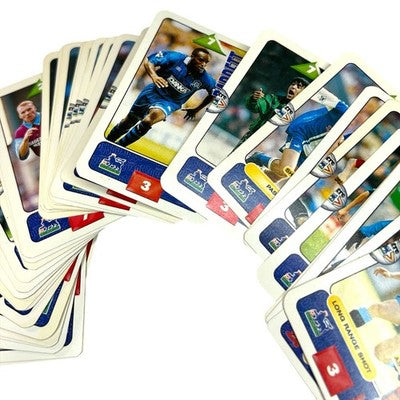 Subbuteo Squad Cards Job Lot x37 Premier League Football Trading Cards 1990s