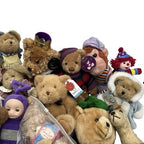 40+ Vintage Teddy Bear & Soft Toy Job Lot Harrods Rupert Teletubbies Boyds Toys