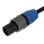 PA Loud Speaker Lead Locking SPK to 6.35mm 1/4 Female Jack | Low Loss PRO HQ 3m
