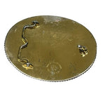 Montana Silversmiths 24 Gold Electro Plate Eagle Western Cowboy Belt Buckle - back view