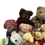 40+ Vintage Teddy Bear & Soft Toy Job Lot Harrods Rupert Teletubbies Boyds Toys
