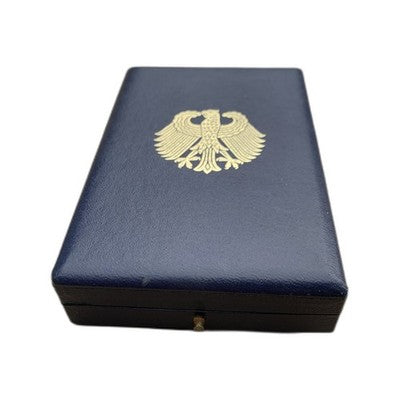 Vintage German Federal Cross of Merit Bundesverdienstkreuz am Bande in Case
