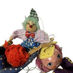 Vintage Pelham Puppet Marionette Job Lot Gypsy Clown Puppets